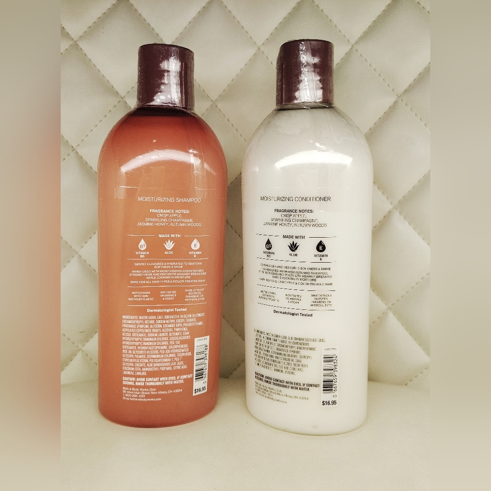 🍎 CHAMPAGNE APPLE & HONEY • Shampoo + Conditioner 🍏 Afternoon Apple Picking - Picture 3 of 9